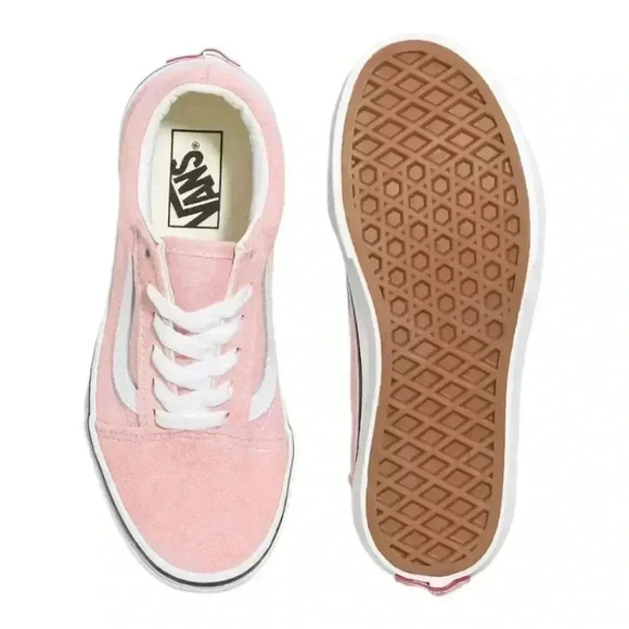 NWT Vans Kids Old Skool Shoe - Powder Pink - MultiSize - Picture 9 of 11